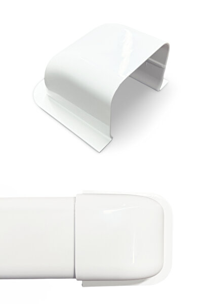 Bilarch Klima Kanalı Dış Uç Duvar Geçisi  Aparatı 75x60 mm
