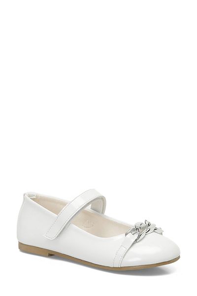 Polaris Yezy.F5Fx White Girl's Ballerinas