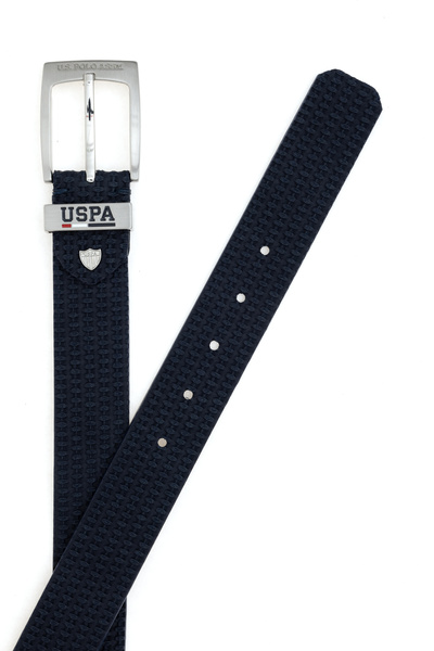 U.S. Polo Assn. الحزام الأزرق الداكن للرجال 50304730 -VR033