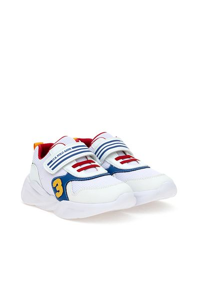 U.S. Polo Assn. Boy's White Sports Shoes 50304899 -Vr013