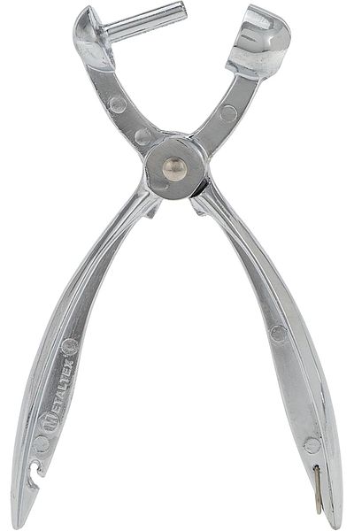 Metaltex أداة إزالة بذور الكرز من الألومنيوم المصبوب مقاس 19 سم