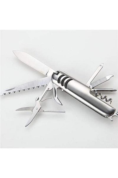 Generic Folding Multi-Use Stainless Steel Tool Camping Survival Pocket Knife Swiss Army Knife