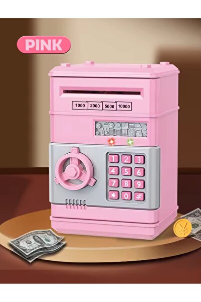 Wolawood ATM Kumbara Şifreli Otomatik Para Çekmeli Dijital Para Kasası Eğitic...