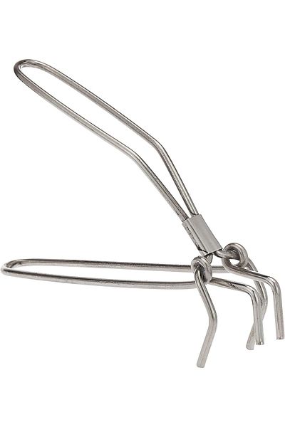 RAJ Stainless Steel Doctor Pakkad, 25.5 cm, P00004, Tongs, Chimta, Pincer, Kitchen Tool