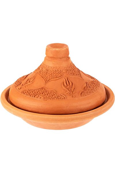 AKDC Round 22Cm X 22Cm X 4Cm Clay Colour