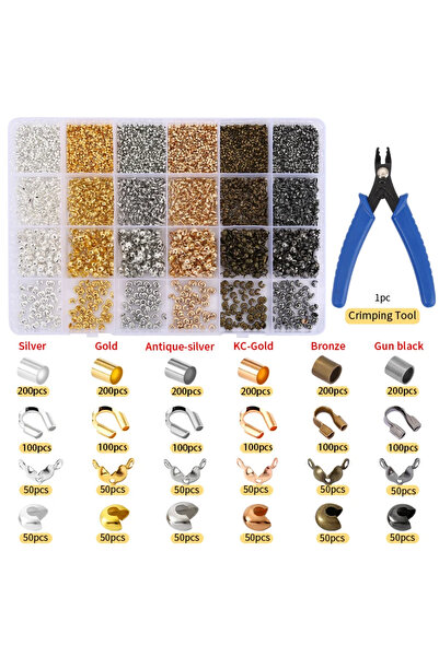 Choice مجموعة من 25 قطعة من إكسسوارات السبائك المعدنية وحلقات القفز المفتوحة ...