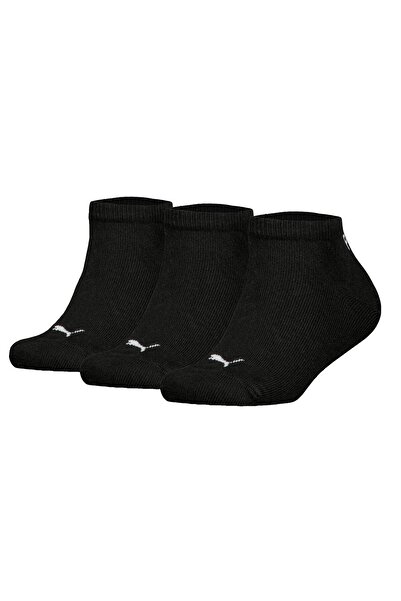 Puma Kinder Sneakersocken, 3er Pack - Plain Sneaker 3P, Logo, einfarbig