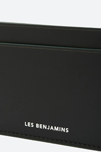 LES BENJAMINS Classic Real Leather Card Holder