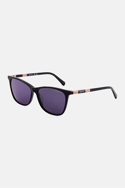 Gant Women GA0000701A55 Square Sunglasses, Black