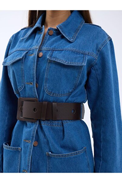 ALPACO 6578 JACHETĂ DENIM-ALBASTRU -COLECȚIE