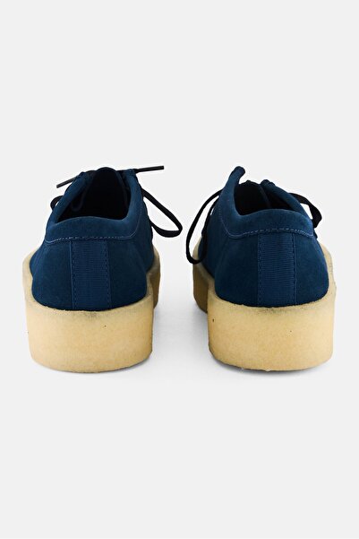 CLARKS Men Standard Lace Up Casual Shoes, Teal Blue