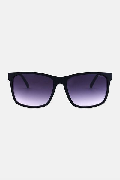 Guess Men GF5082 Square Sunglasses, Black