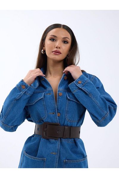 Kokosh moda 6578 Model - Denim Jacket, Blue