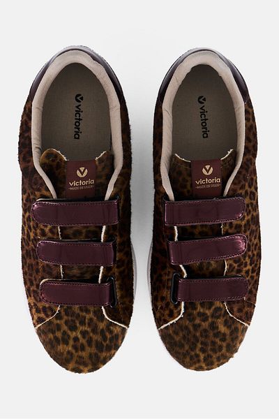 Victoria Women Brand Logo Lace Up Casual Shoes, Dark Brown