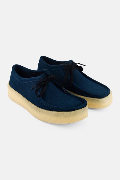 CLARKS Men Standard Lace Up Casual Shoes, Teal Blue