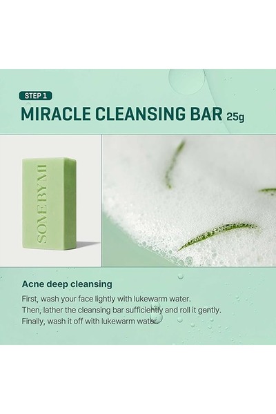 Some By Mi Korean AHA-BHA-PHA 30 Days Miracle Starter Kit - Toner + Serum + Cream + Cleansing Bar
