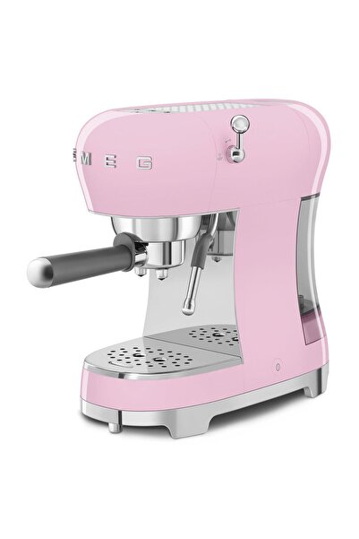 SMEG 50's Style Pembe Espresso Kahve Makinesi ecf02pkeu