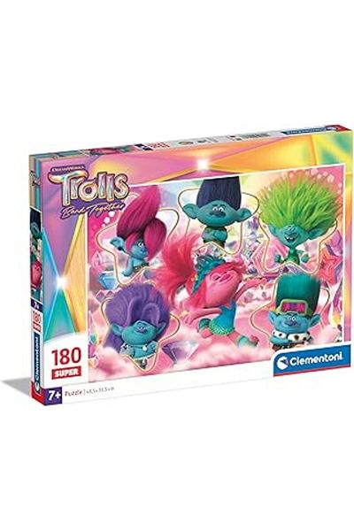 CLEMENTONI Shopmst 180 El. Super Kolor Trolls 3 Life Buystore 1006387