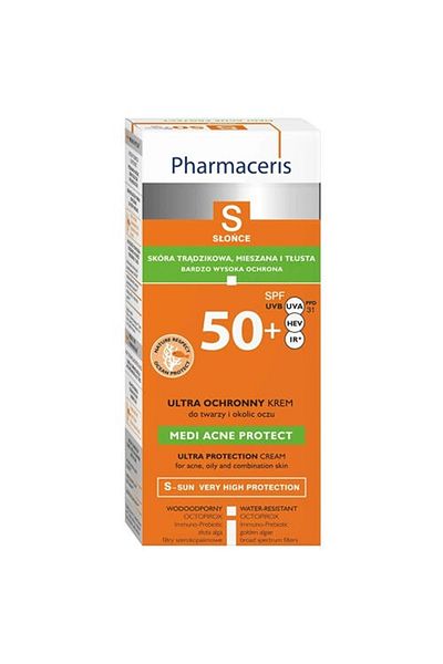 Pharmaceris S Sun Protection Cream SPF 50+ - 50 ml