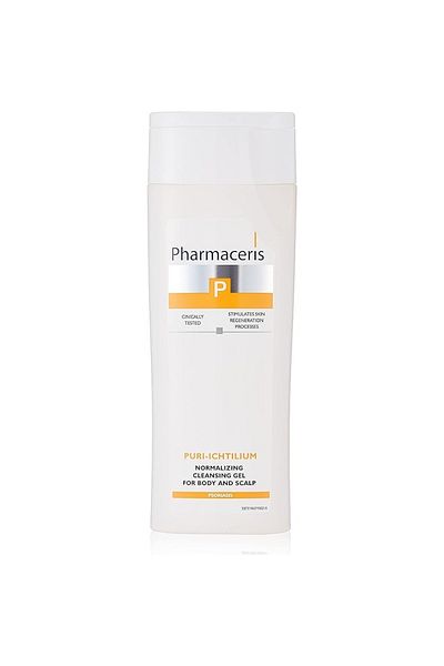 Pharmaceris P Puri-Ichtilium Normalizing Cleansing Gel for Body and Scalp - 250 ml