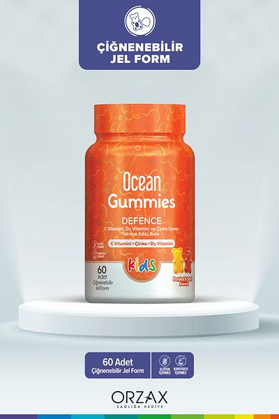 Ocean Gummies Defense 60 Chewable Form