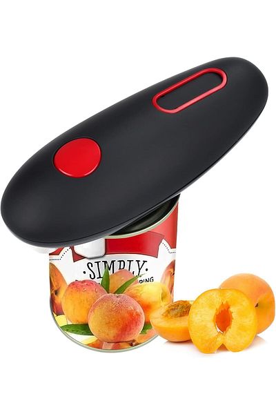 COOYA Electric Can Opener,  Automatic with One-Touch On and Off, for Any Size Can No-sharp Edge