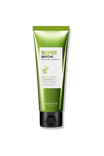 Some By Mi Korean Super Matcha Pore Clean Cleansing Gel, Made By Matcha Extracts - 100Ml