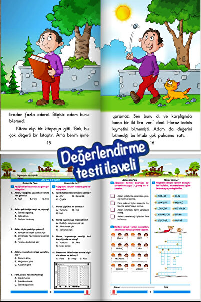 Ata Yayıncılık 1.sınıflar Için Okuma Kitabı Hikaye 10'lu Hikaye Kitabı Seti