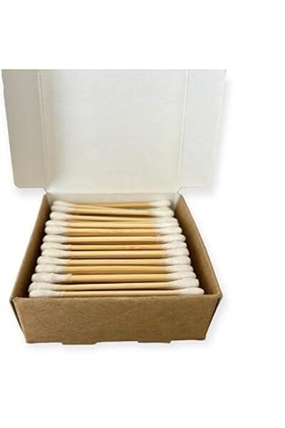 FBW Kulak Çöpü Çubuğu Pamuğu, Bambu 100 Adet Biyolojik Olarak Sürdürülebilir ...