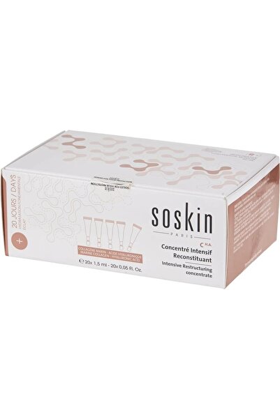 SOSKIN مركّز إعادة هيكلة مكثف R+ مع الكولاجين وحمض الهيالورونيك - 20 × 1.5 مل