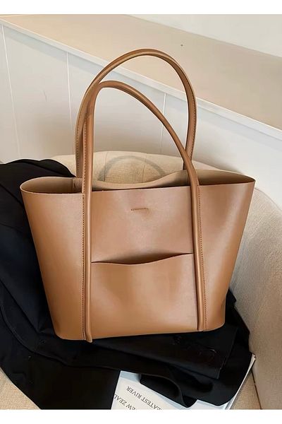 HONEY BAG TALIA Дамска чанта за ръце, през рамо и през ръкава с преден джоб и кубчета
