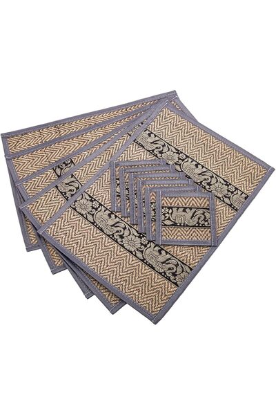 AKDC Reed Placemat Set 12Pcs