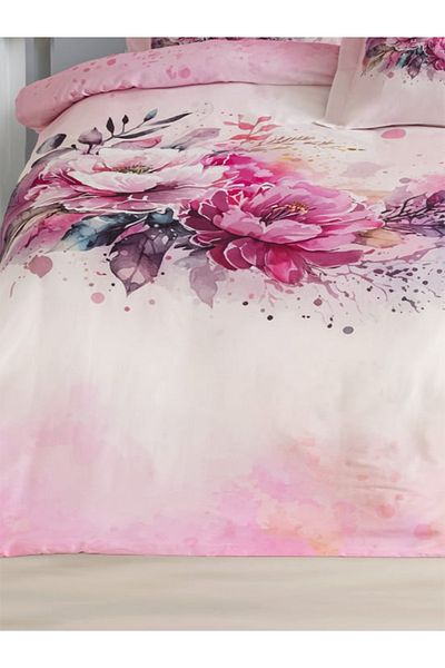 Altınbaşak Kate Double Satin Digital Duvet Cover Set