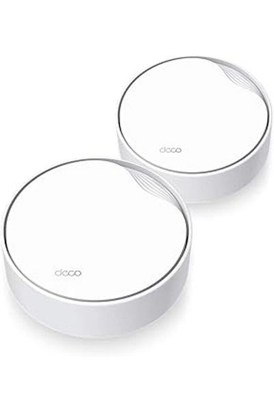 Epatim Deco X50-Poe(2-Pack), Ax3000 Mbps, Poe Supported, Dual-Band, 2.5Gbps Ethernet Port, up to 150 Devices