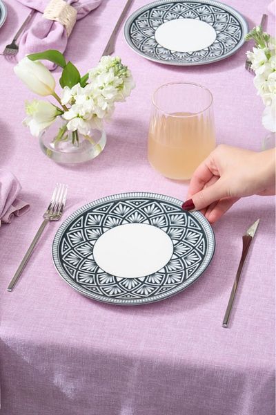 Karaca Lenny 6 Piece Porcelain Cake Set