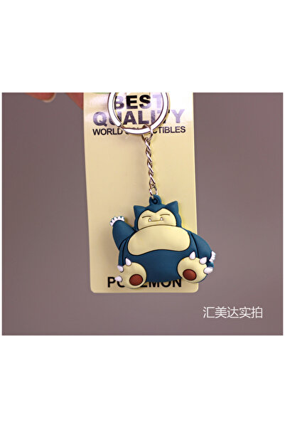 Choice5 3 Pokemon PVC Pikachu Charmander Jigglypuff Squirtle Keychain Cute Gengar Keyring Keychain Bag Car .