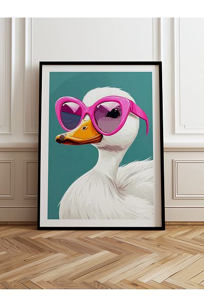 HOMEPACK Pictură cu un singur cadru din lemn Pictură poster dintr-o bucată TK/973