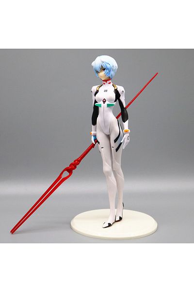 BANDAI OPP Bag 22cm New Evangelion Rei Figure Toys Doll Christmas Birthday Gift For Kids Girls