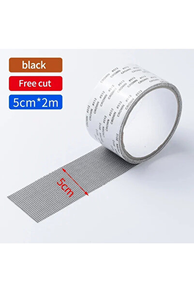 Choice 1pcs Black Waterproof Window Screen Repair Tape Door Window Fix Self-a...