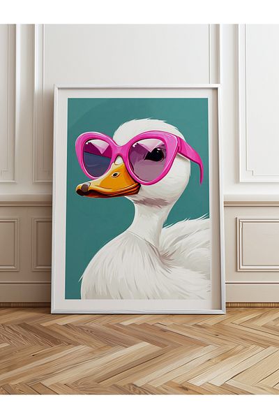 HOMEPACK Pictură cu un singur cadru din lemn Pictură poster dintr-o bucată TK/973