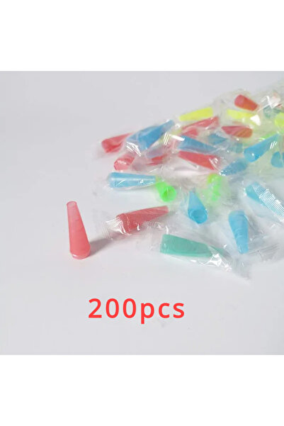 Choice 200 قطعة 100/200 قطعة أطراف فم ملونة للاستخدام مرة واحدة ملحقات لخرطوم أنبوب مياه الشيشة