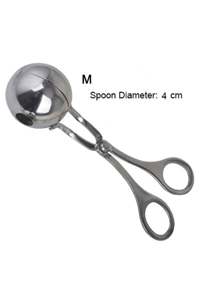 choice2 أداة صنع كرات اللحم M مشبك من الفولاذ المقاوم للصدأ ملعقة مستديرة لتش...