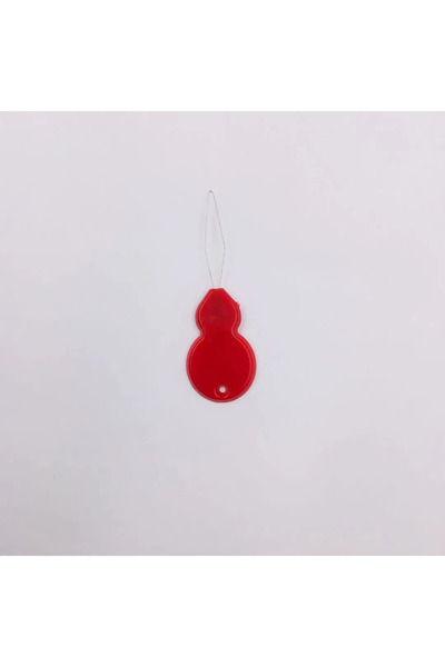 choice2 مجموعة أدوات إدخال الخيط في الإبرة (12 قطعة) باللون الأحمر، تتضمن حلق...