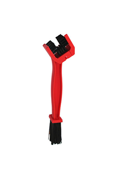 choice2 Red Plastic Motorcycle Bicycle Chain Cleaning Brush Gear Brush Cleane...