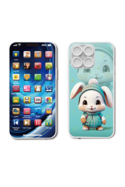 Choice1 لعبة هاتف موسيقية للأطفال باللون الأخضر، آلة صوتية متعددة الوظائف، شح...