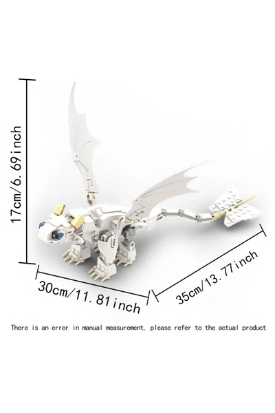 Choice لا يوجد صندوق MOC Movie Train Dragon Figure Bricks Construction Toys ل...