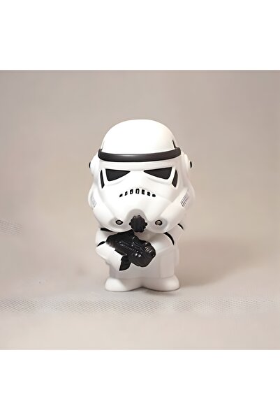 Hasbro شخصية أنمي متحركة صغيرة من فيلم حرب النجوم الأبيض 10 سم من الجندي الأس...