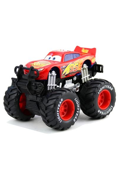 Takara Tomy Suv 95 Disney Pixar Cars Lightning Mcqueen Mater 4wd-4 Wheel Drive Racing Car Toys Inertial Off-road