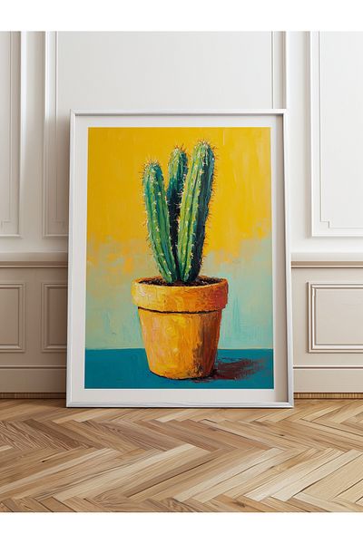 HOMEPACK Single Wooden Framed Painting One Piece Poster Painting Tk/979