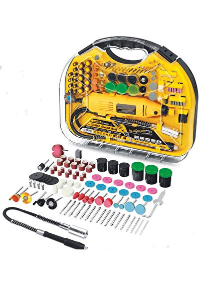 DEKO TURKEY 350 Parça 450 Watt 6 Kademeli Hobi Gravür Zımpara Taşlama Makines...